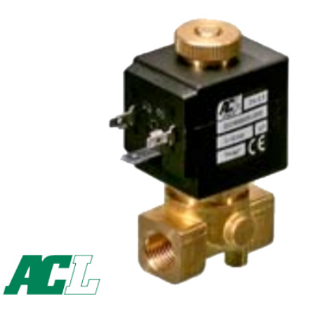 E206 Serisi ACL 2/2 Direk ekmeli Solenoid Valfler Teflom