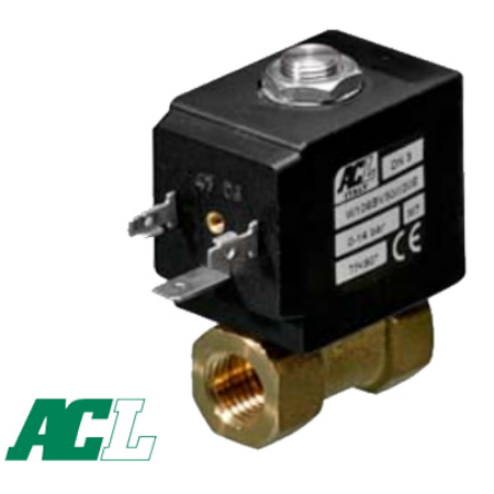 W106 Serisi ACL 2/2 Direk ekmeli Solenoid Valfler